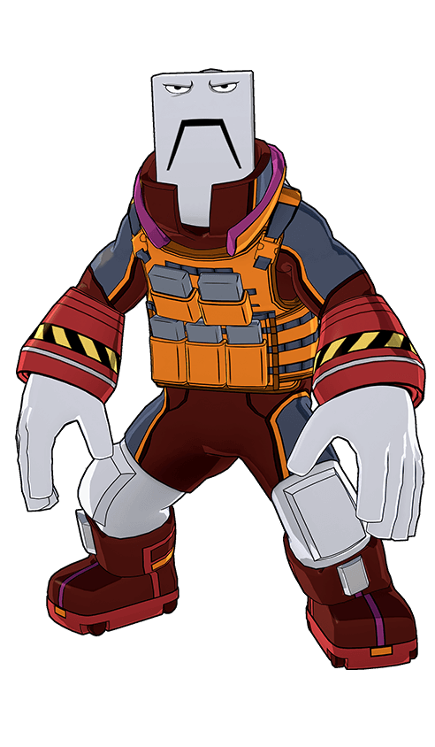 Quirk Assist Gear (Heat) costume artwork