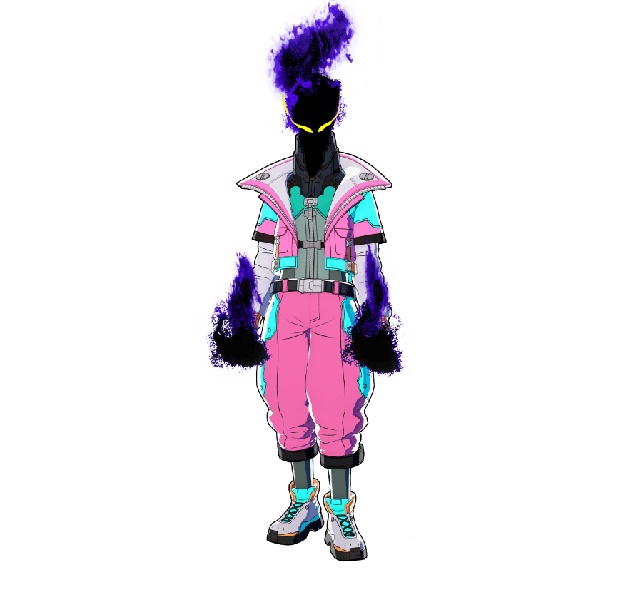 Illustration du costume Cyberpunk (Élégant)