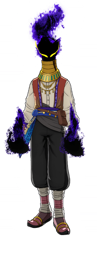 Scorching Sands costume artwork