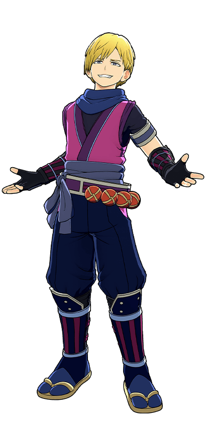 Ilustración del traje Shinobi (Estilo villano)