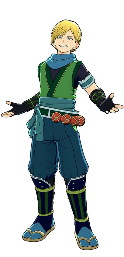 Ilustración del traje Shinobi (Combate)