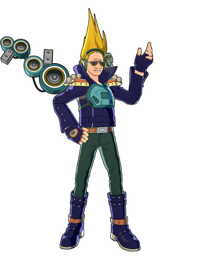Quirk Assist Gear (Dangerous) costume artwork