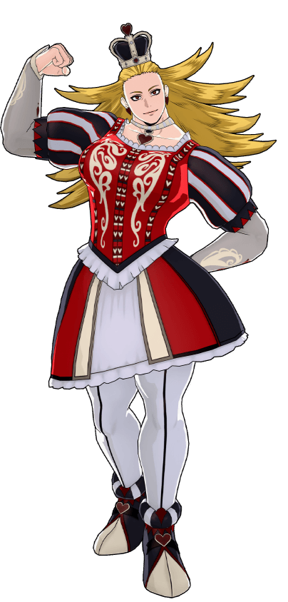 Playing Cards - Queen (Burning) costume artwork