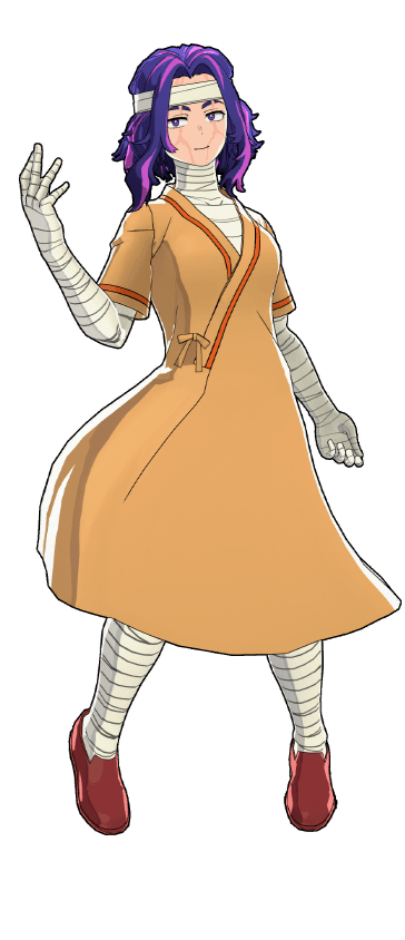 Hospital Gown (Heat) costume artwork