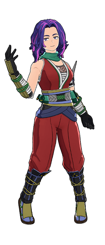 Kunoichi (Heat) costume artwork