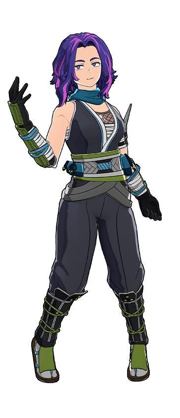 Kunoichi (Combat) costume artwork
