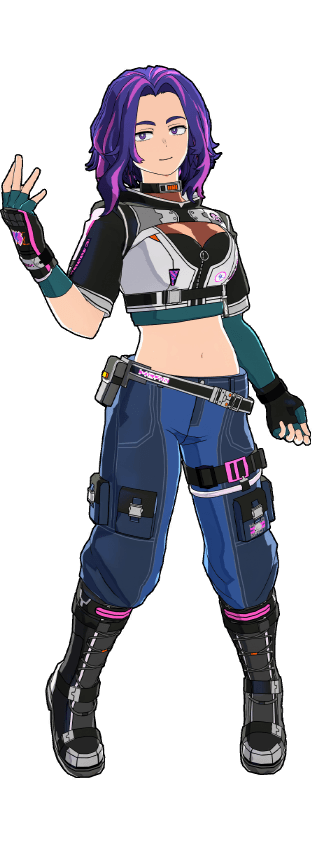 Illustration du costume Cyberpunk