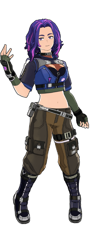 Cyberpunk (Combat) costume artwork