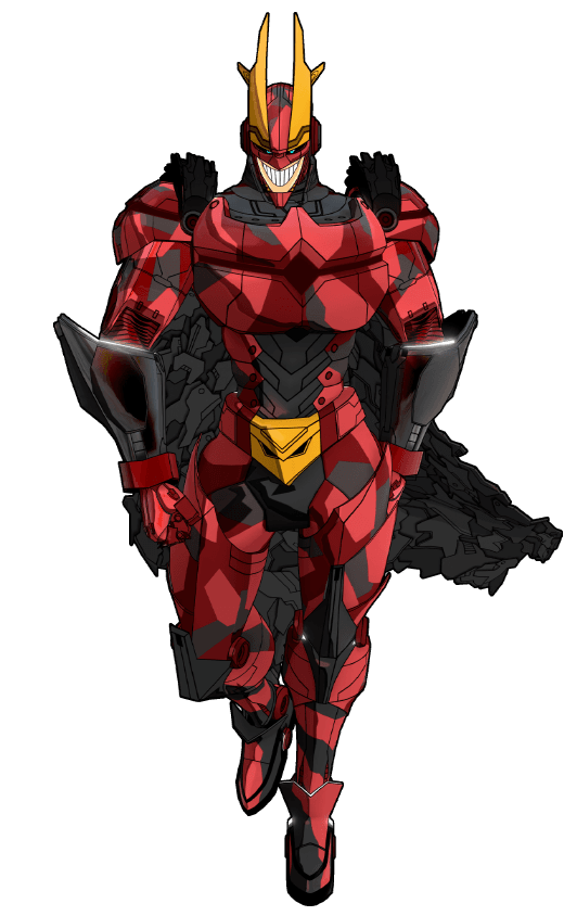 Hero Costume Camouflage ver. (Villain Style) costume artwork
