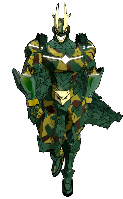 Hero Costume Camouflage ver. (Combat) costume artwork