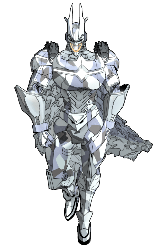 Ilustración del traje Traje de héroe ver. camuflaje (Elegante)