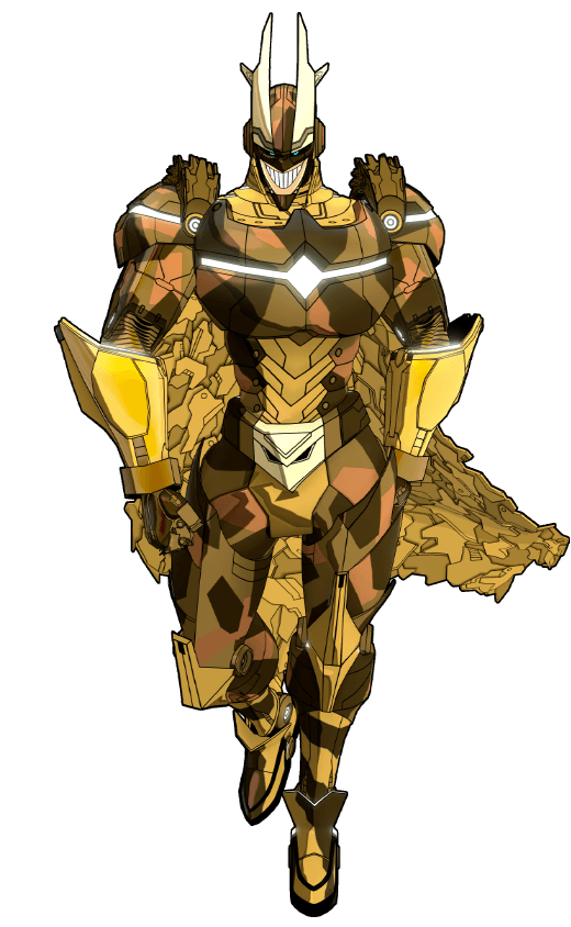 Ilustración del traje Traje de héroe ver. camuflaje (Peligroso)