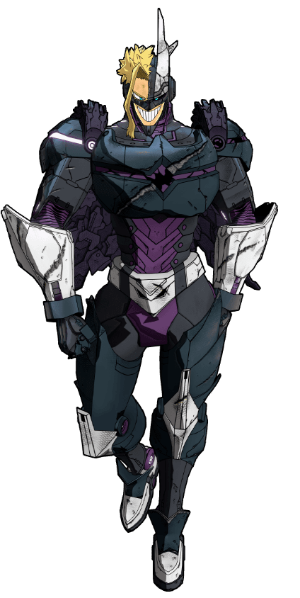Hero Costume Damaged ver. (Villain Style) costume artwork
