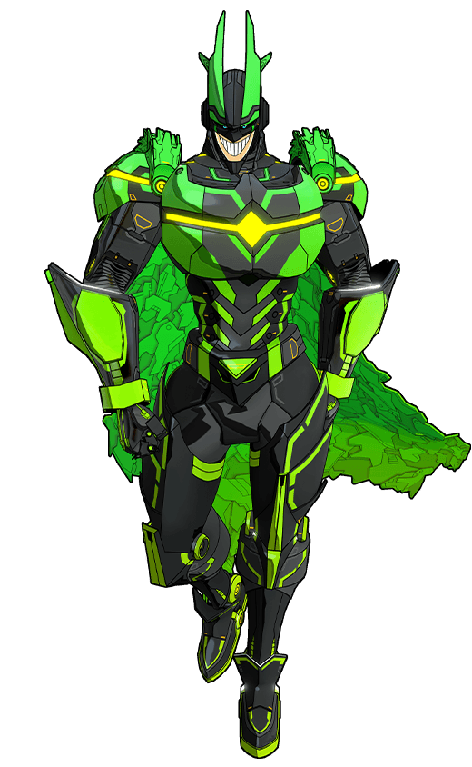 Cyber Hero Costume costume artwork