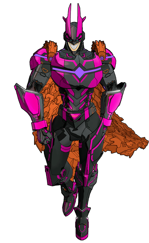 Cyber Hero Costume (Heat) costume artwork