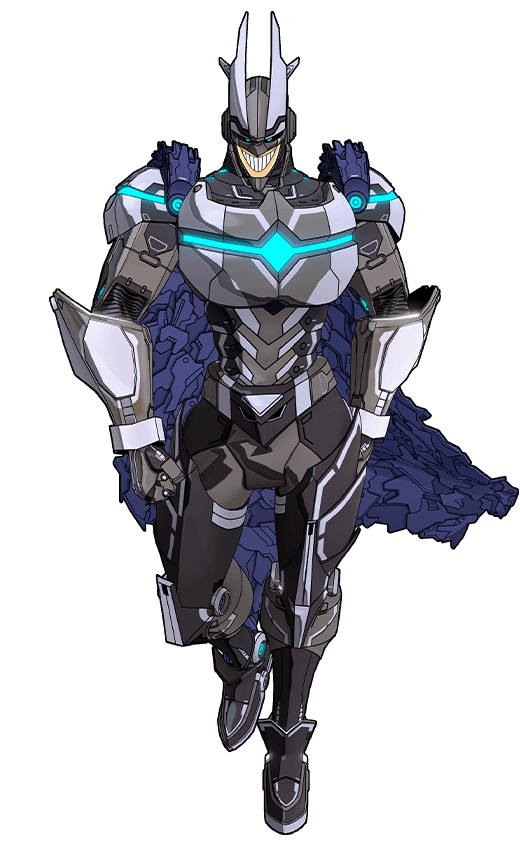 Cyber Hero Costume (Combat) costume artwork