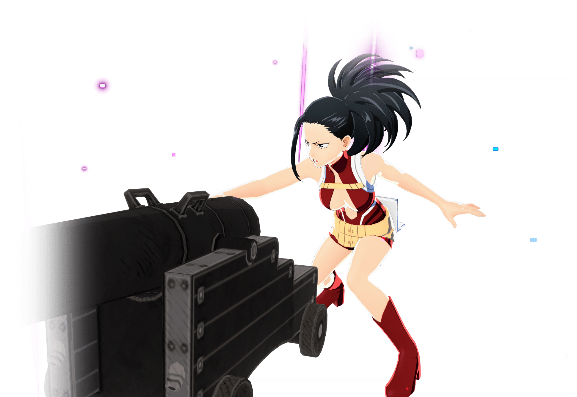 Retrato de Momo Yaoyorozu