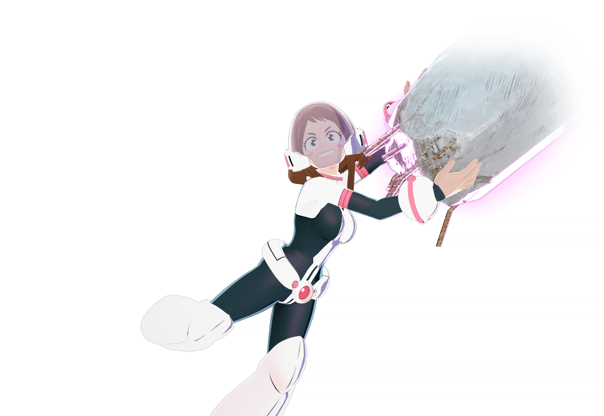 Retrato del Battle Style Ochaco Uraraka — Zero Satellites