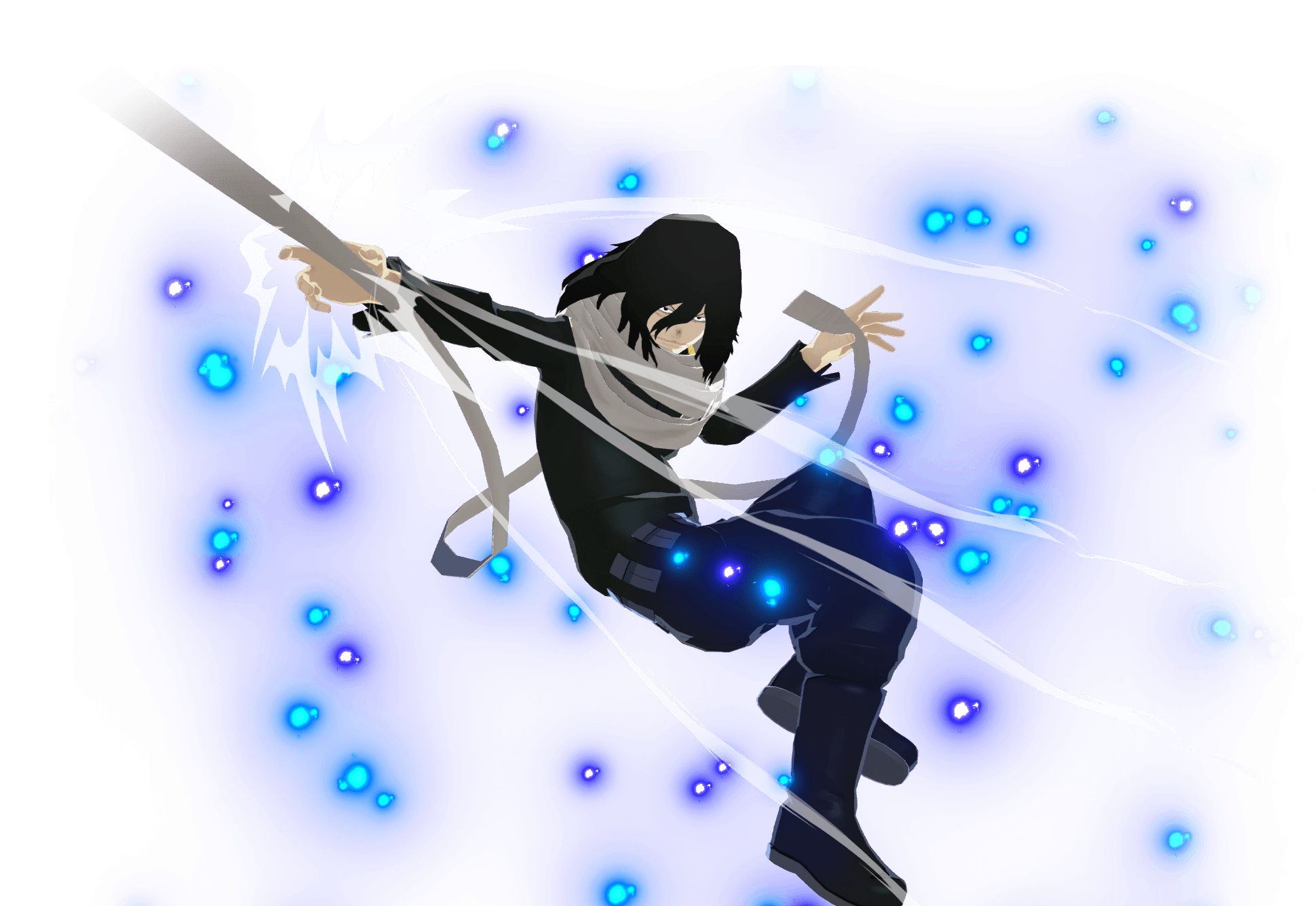 Retrato del Battle Style Shota Aizawa — Flow Runner