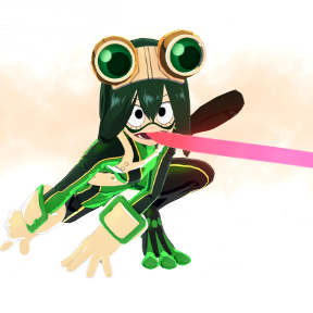 Tsuyu Asui — Battle Style Original